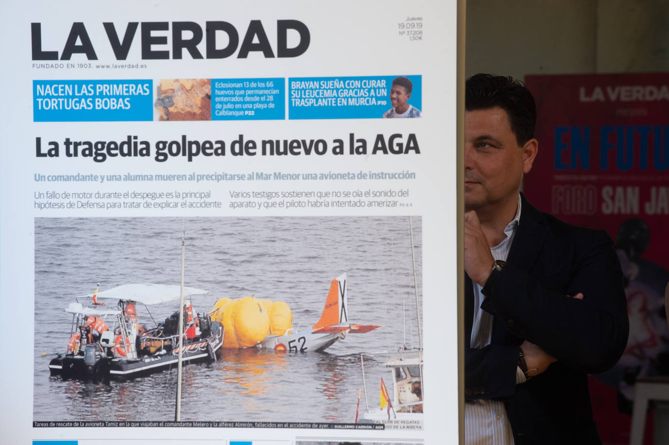 &#039;Expo 120 Aniversario&#039; de LA VERDAD en San Javier, en imágenes