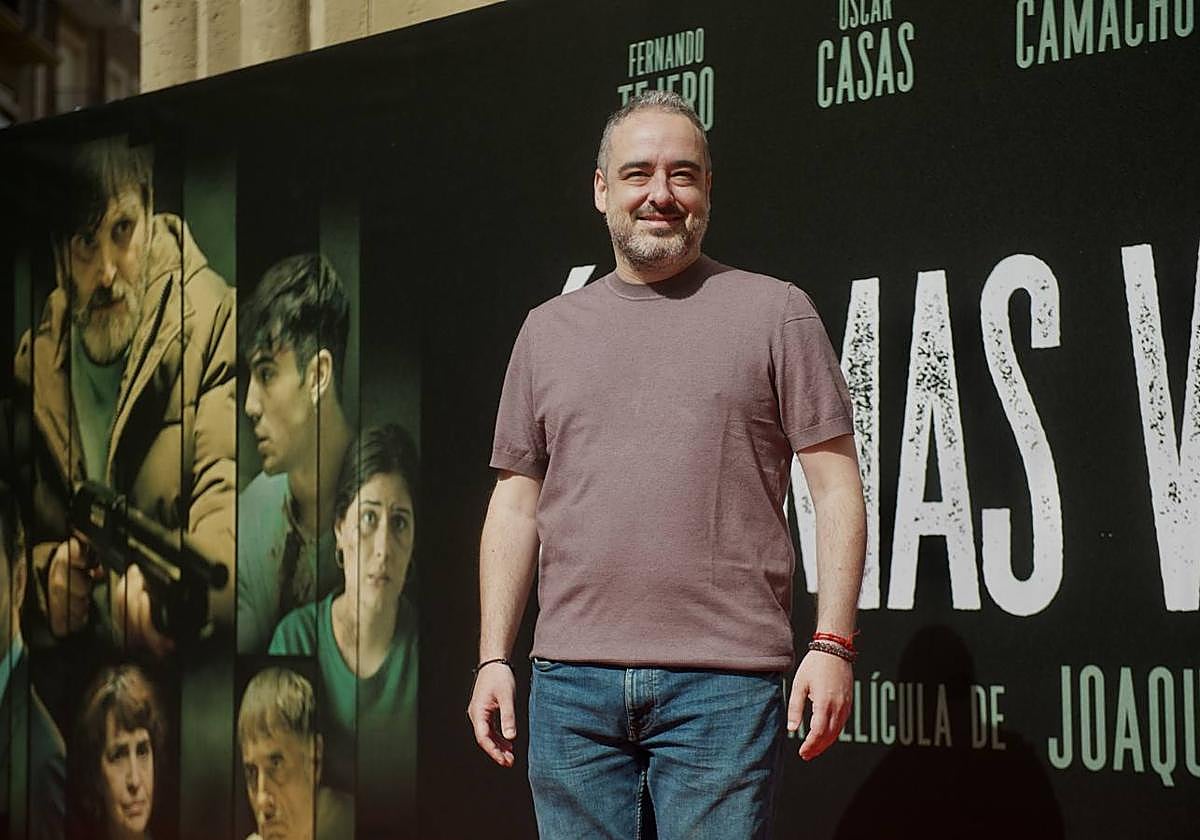 Joaquín Carmona Hidalgo, durante el preestreno de 'Últimas voluntades' en Murcia.