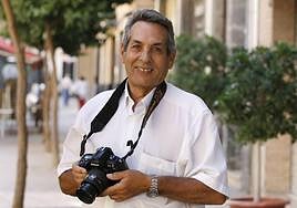El fotógrafo murciano, Ángel Martínez, en una imagen de archivo.