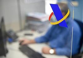 Una oficina de la Agencia Tributaria.