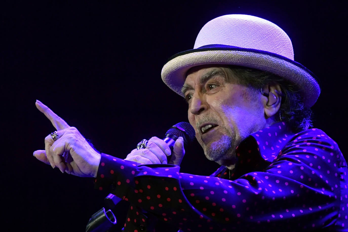 Las imágenes del concierto de Joaquín Sabina en Murcia