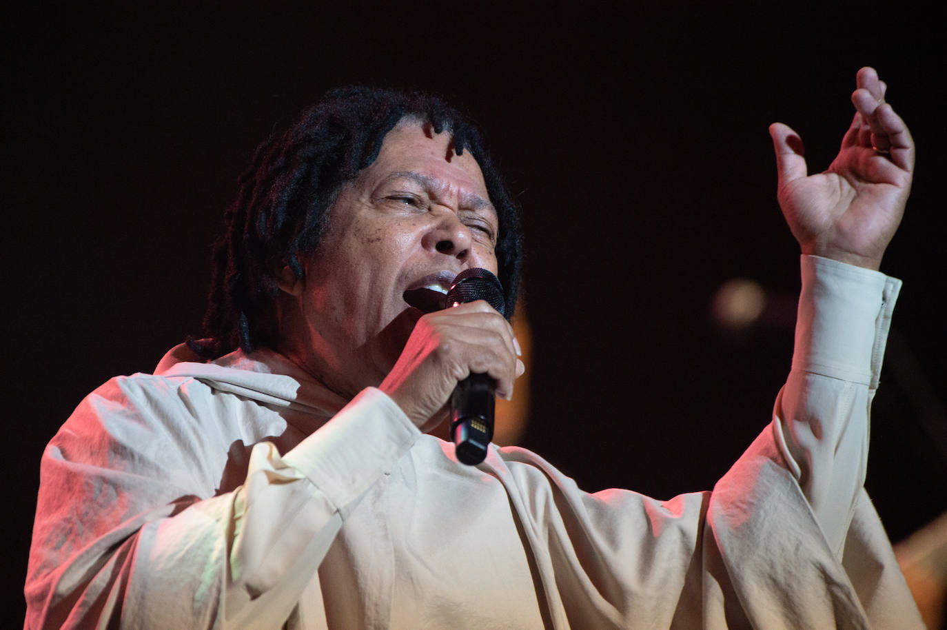 El concierto de Djavan en el Festival Internacional de Jazz de San Javier, en imágenes