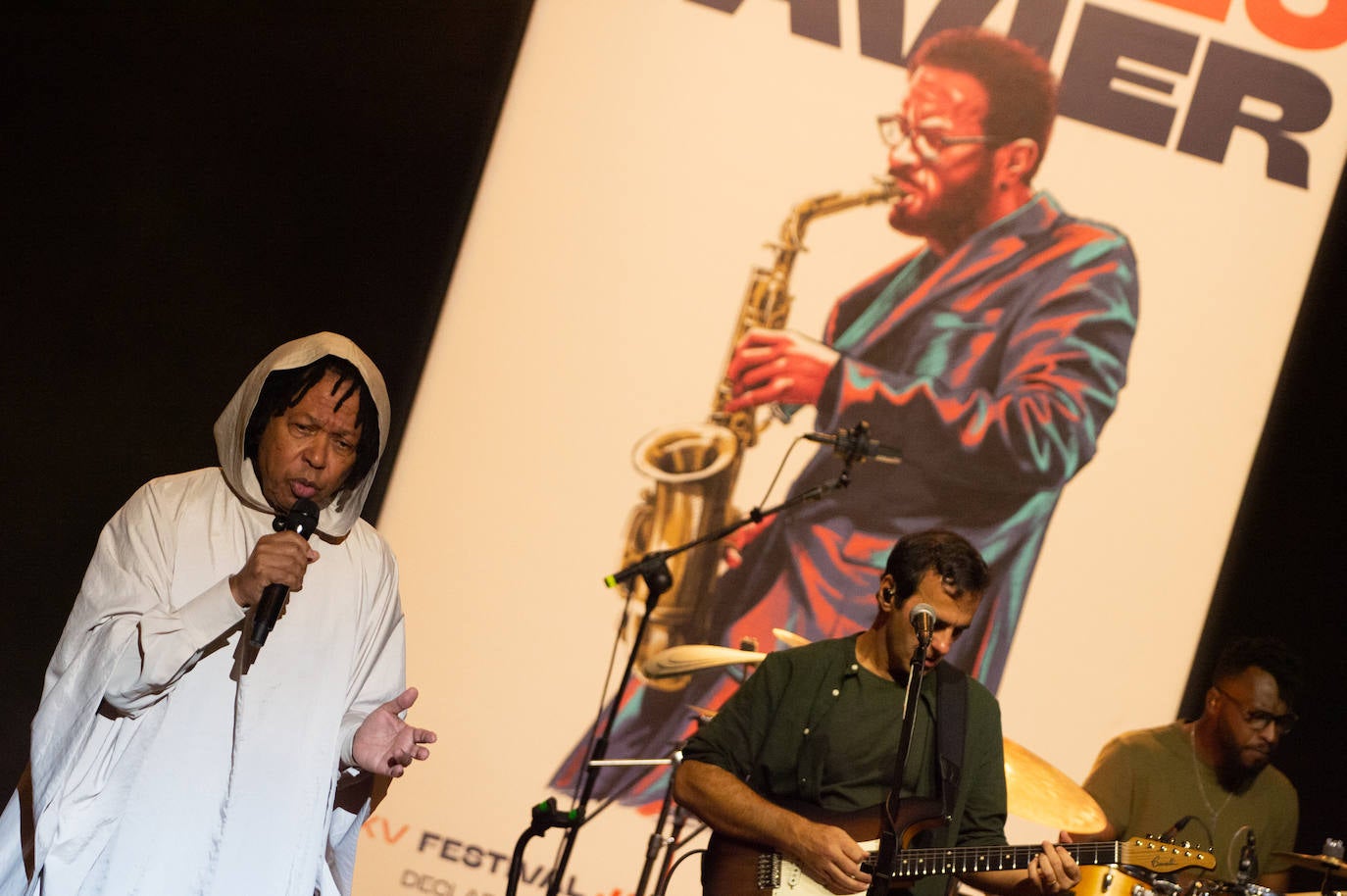 El concierto de Djavan en el Festival Internacional de Jazz de San Javier, en imágenes