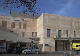 Puerta de Urgencias del hospital Santa Lucía de Cartagena, en una imagen de archivo.