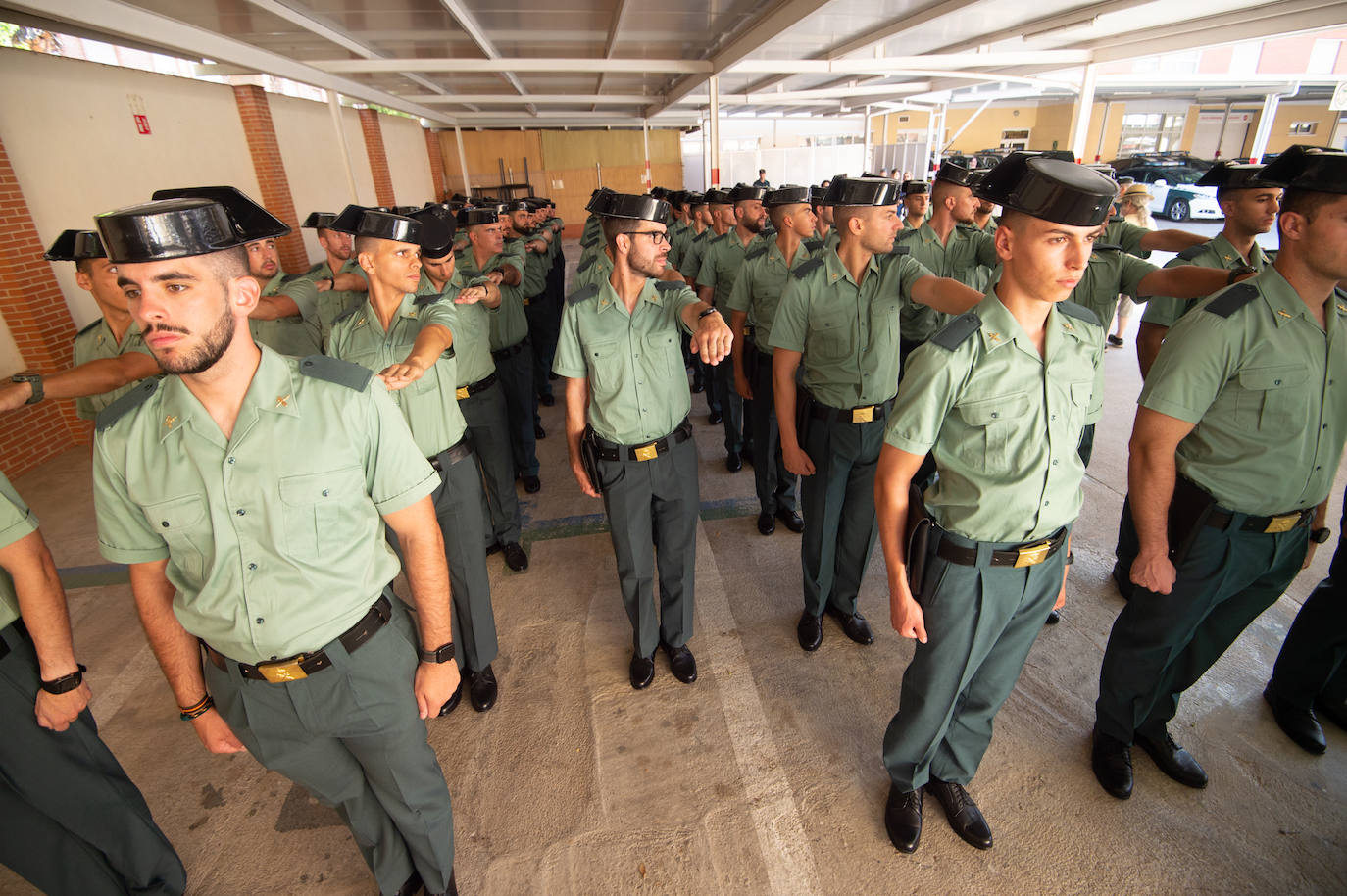 Los nuevos guardias civiles de la Región de Murcia, en imágenes