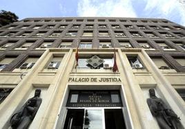 Palacio de Justicia de la Región de Murcia, en una fotografía de archivo.