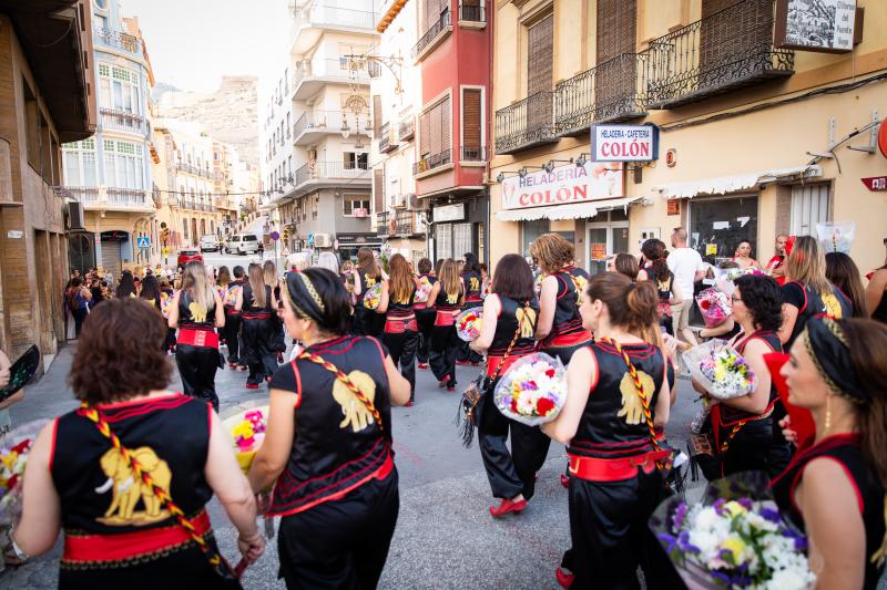 Así ha sido la ofrenda de flores a las Santas Justa y Rufina