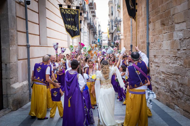 Así ha sido la ofrenda de flores a las Santas Justa y Rufina