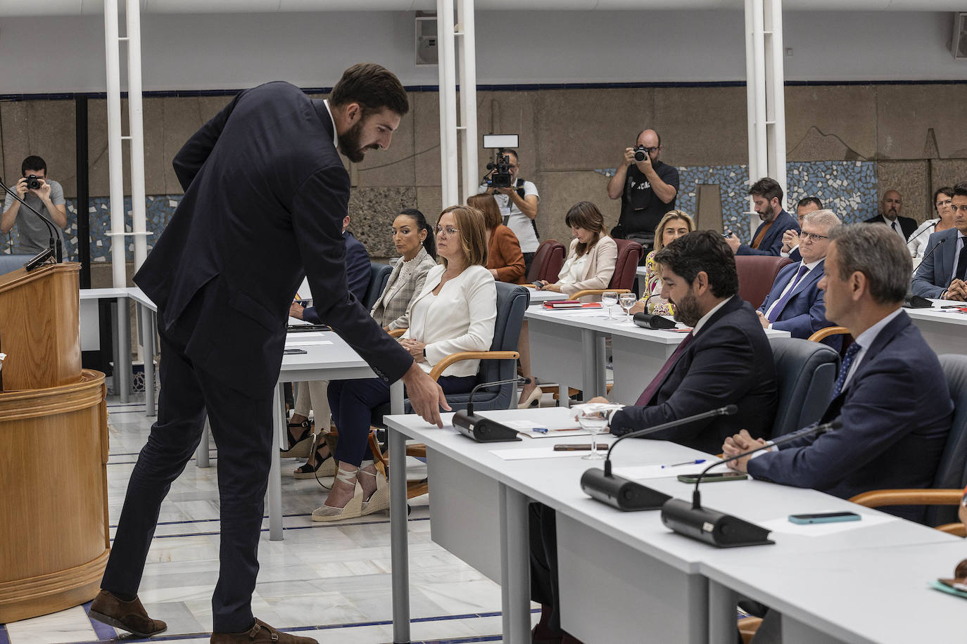 La segunda votación del debate de investidura, en imágenes
