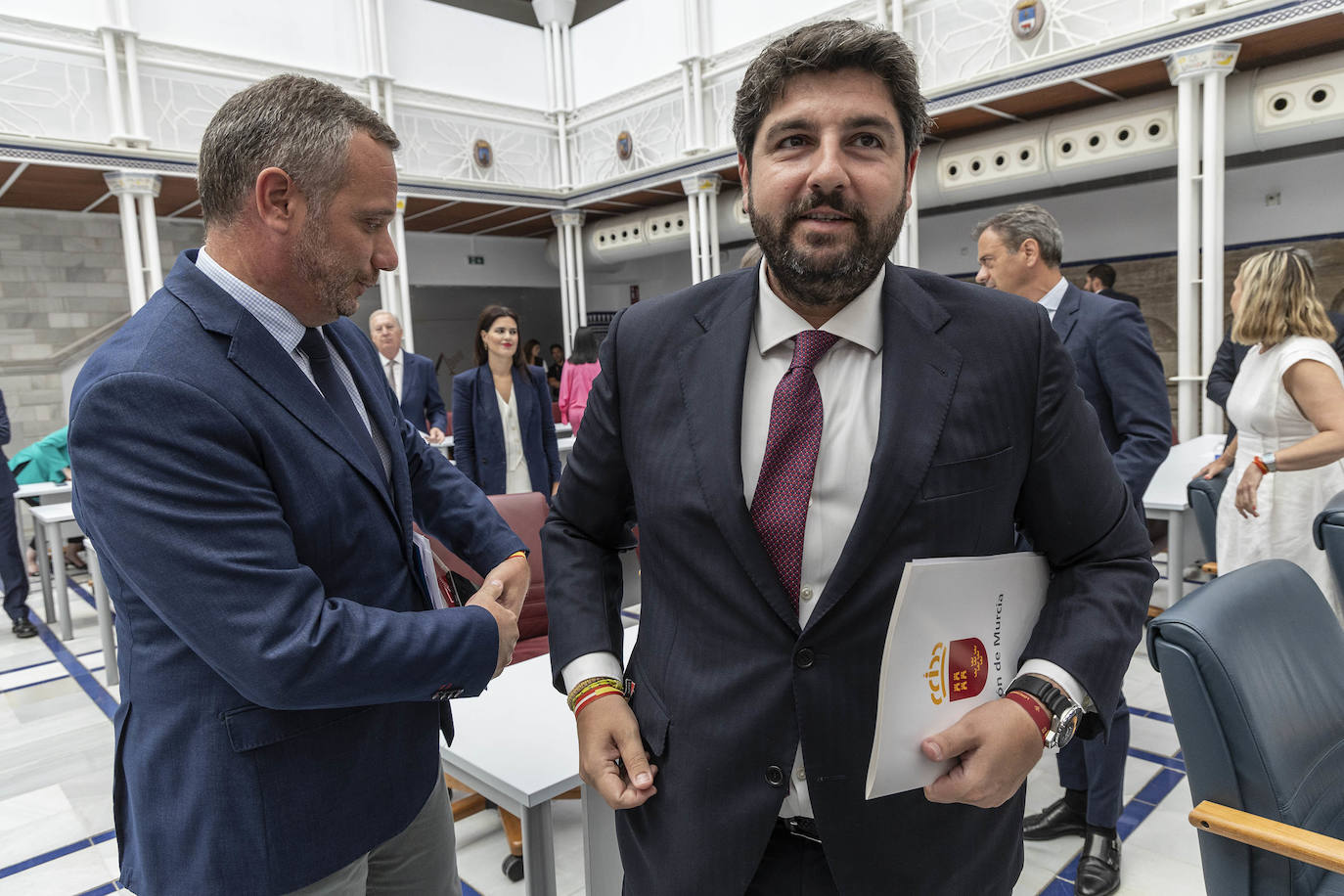 La segunda votación del debate de investidura, en imágenes