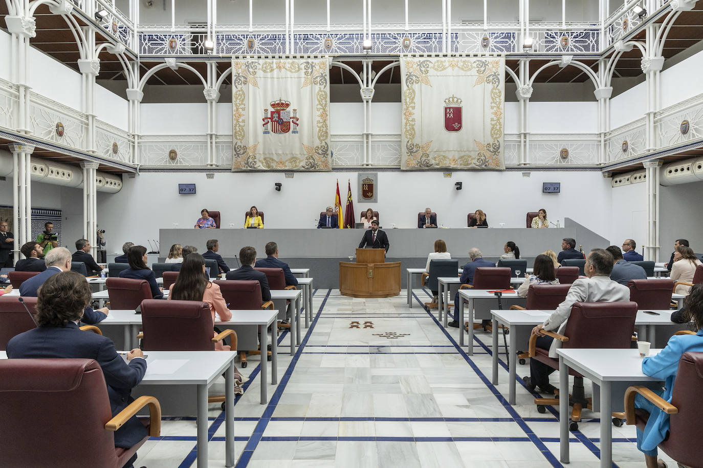 La segunda votación del debate de investidura, en imágenes