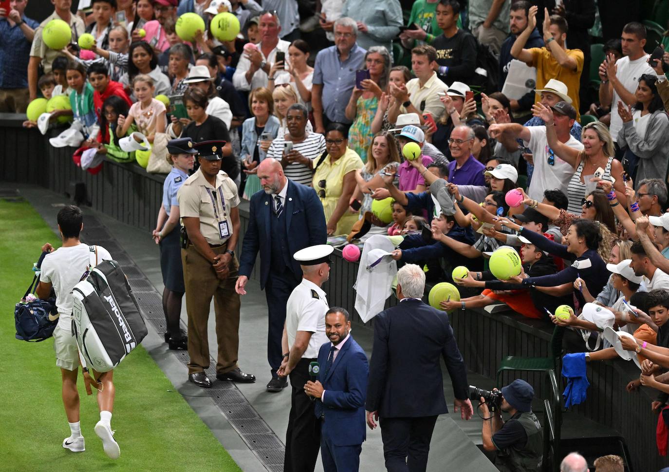 Las imágenes del partido Carlos Alcaraz y Matteo Berrettini