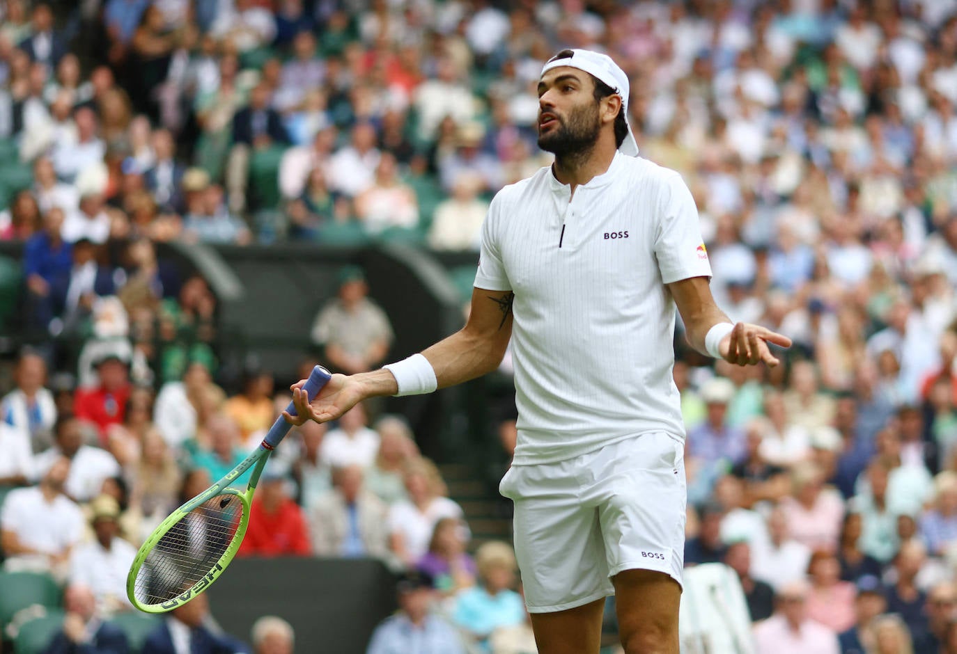 Las imágenes del partido Carlos Alcaraz y Matteo Berrettini