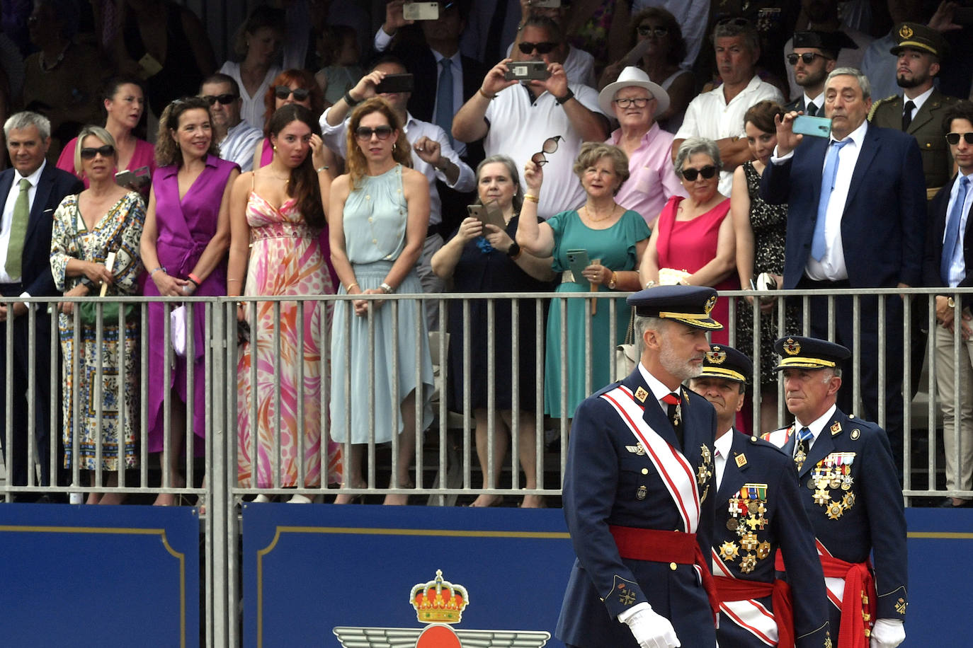 Visita de Felipe VI a la Academia General del Aire, en imágenes