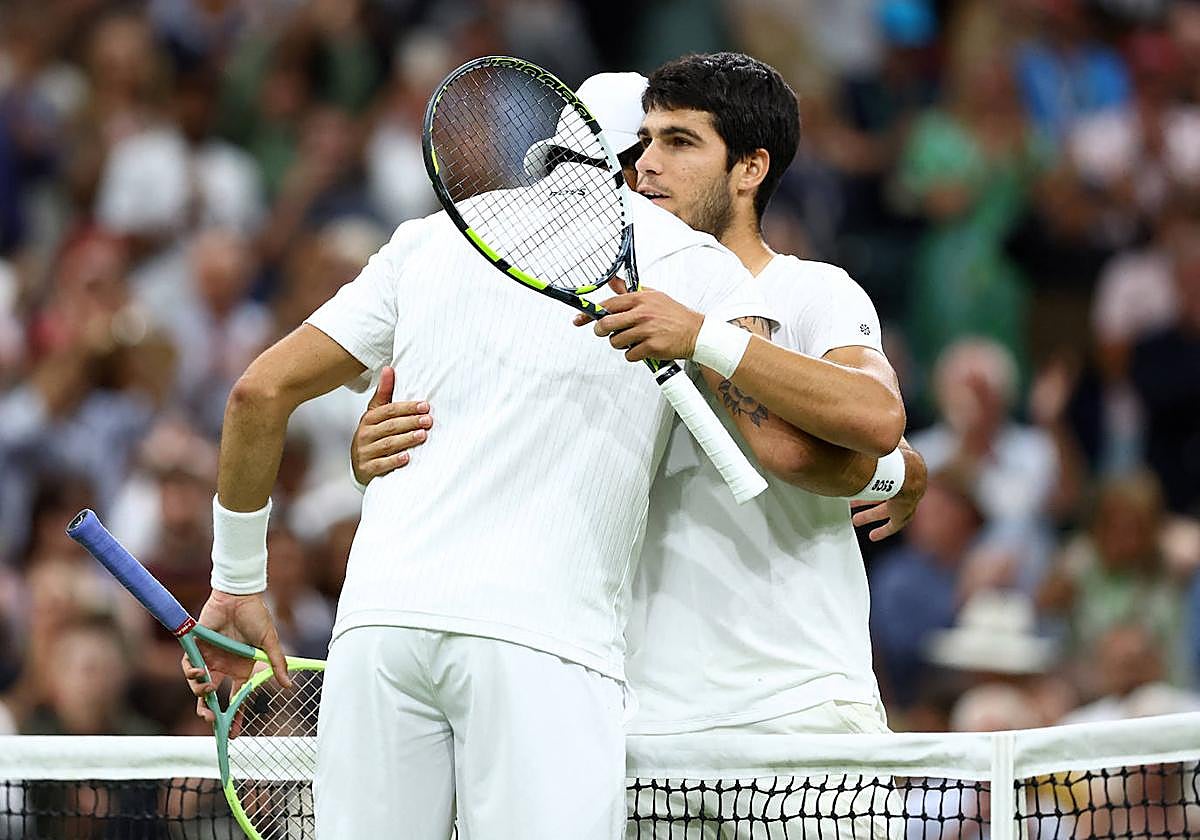 Las imágenes del partido Carlos Alcaraz y Matteo Berrettini