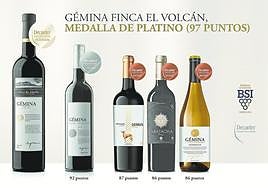 Vinos premiados.