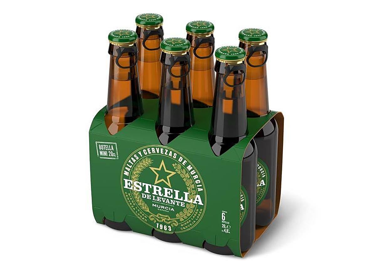 Pack de quintos Estrella de Levante con abrefácil.