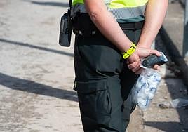 Un control de alcoholemia, en una imagen de archivo.