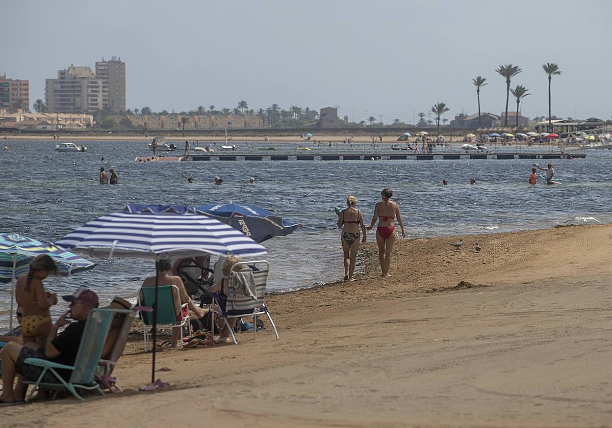 Playa Honda en imagen de archivo.
