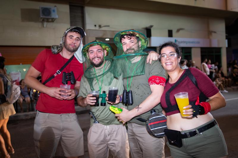 Así fue el desfile de la retreta