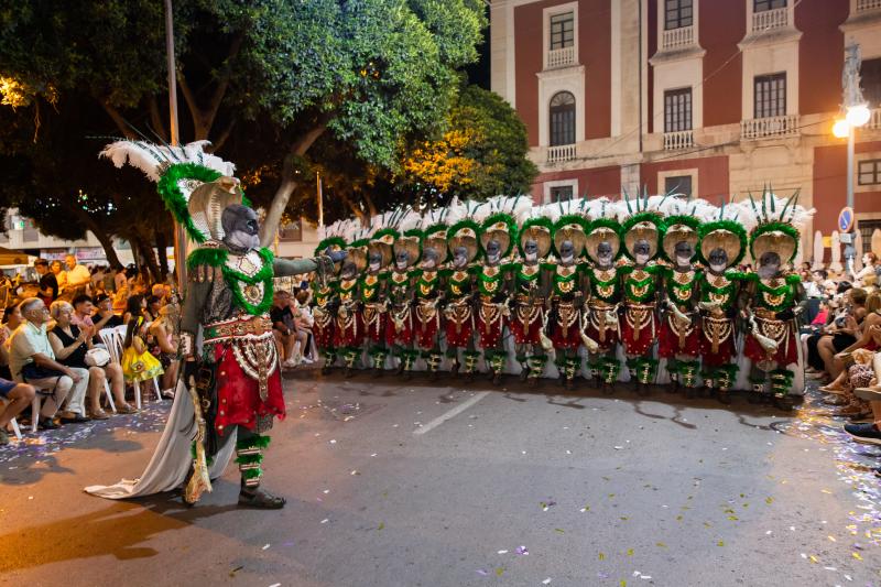 Así fue el desfile de entrada mora
