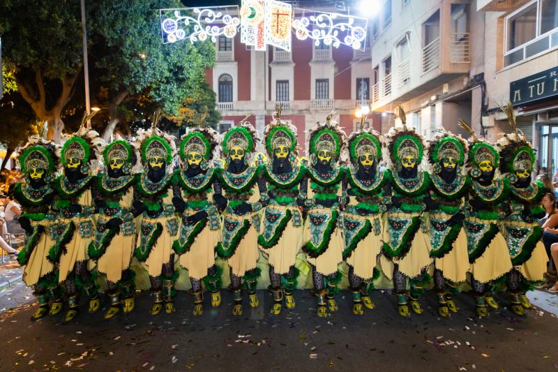 Así fue el desfile de entrada mora