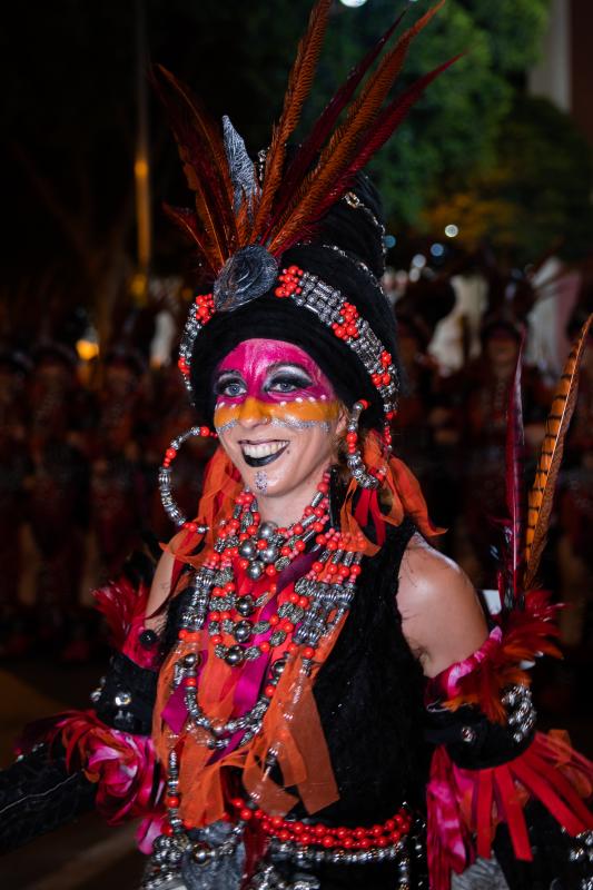 Así fue el desfile de entrada mora