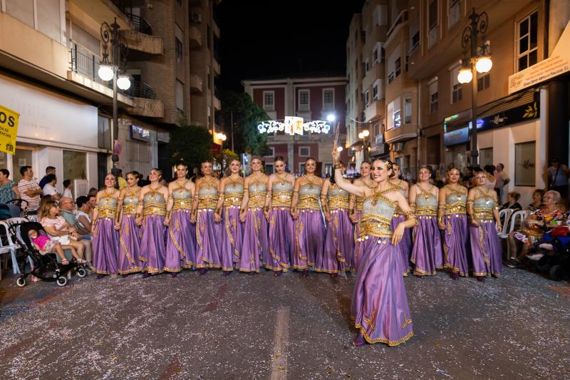 Así fue el desfile de entrada mora
