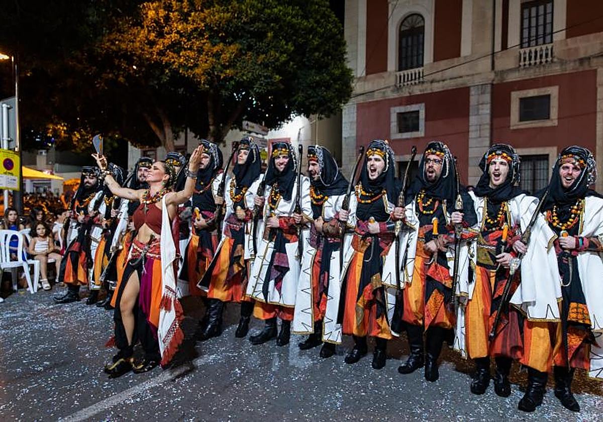 Así fue el desfile de entrada mora