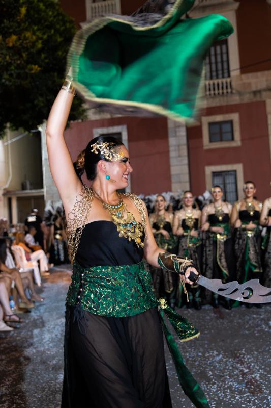 Así fue el desfile de entrada mora