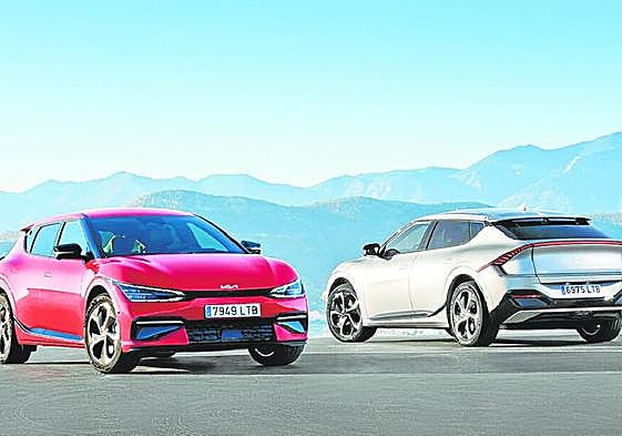 El EV6 100% eléctrico.