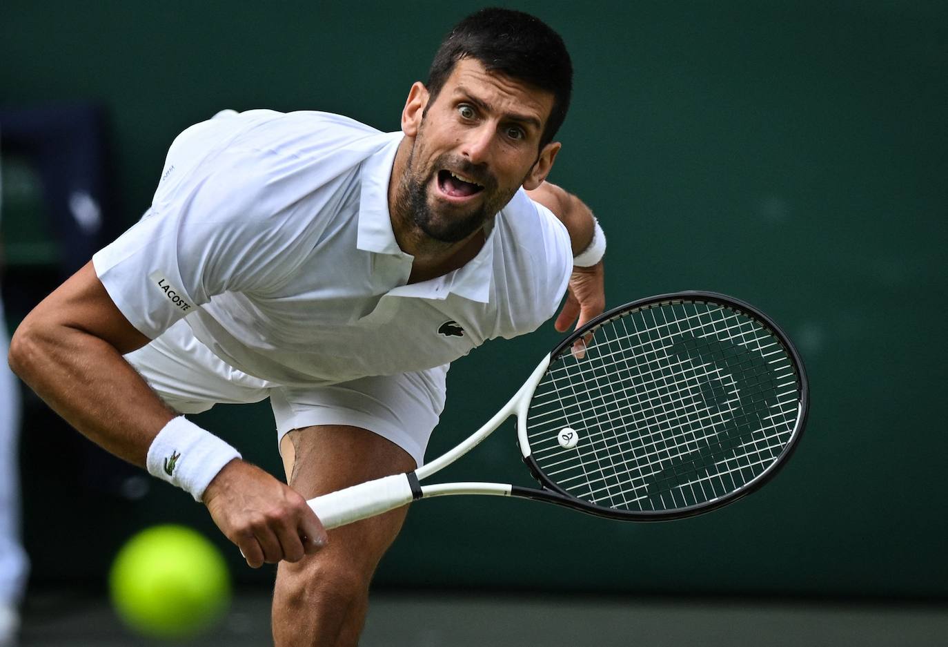 La final de Wimbledon entre Carlos Alcaraz y Novak Djokovic, en imágenes