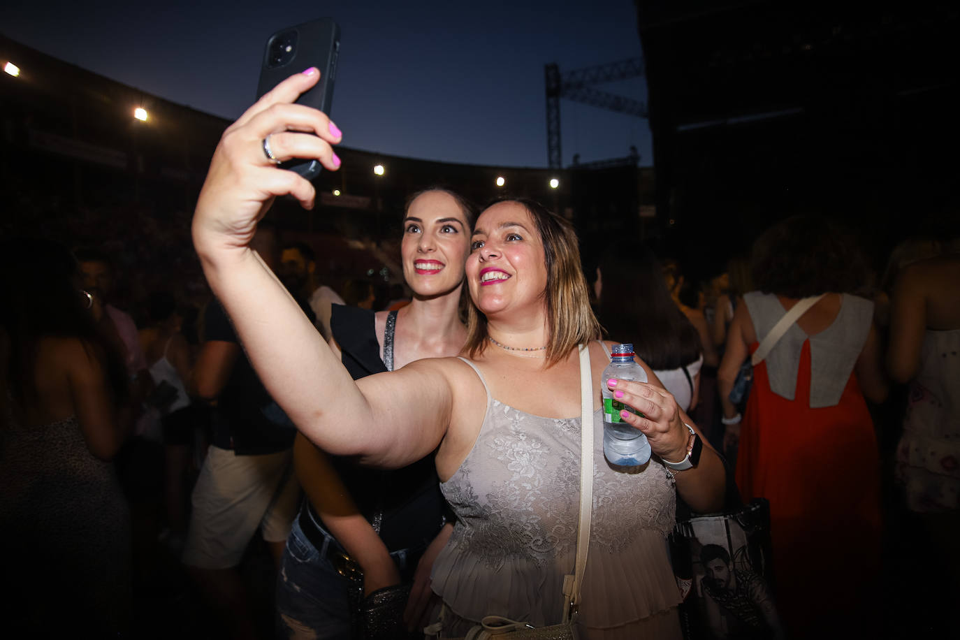 El concierto de Alejandro Sanz en Murcia, en imágenes