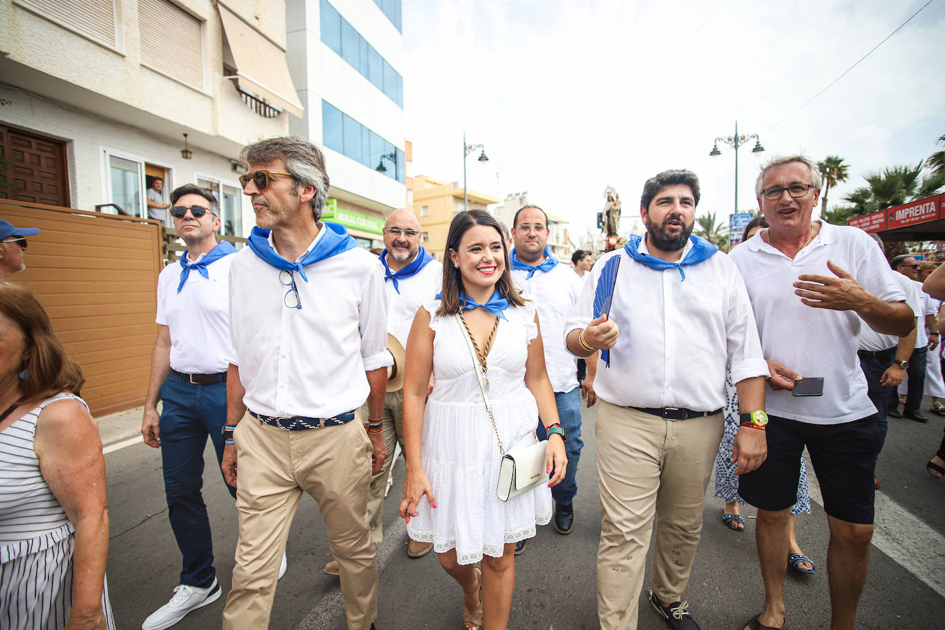 Procesión marítima de la Virgen del Carmen en Lo Pagán, en imágenes