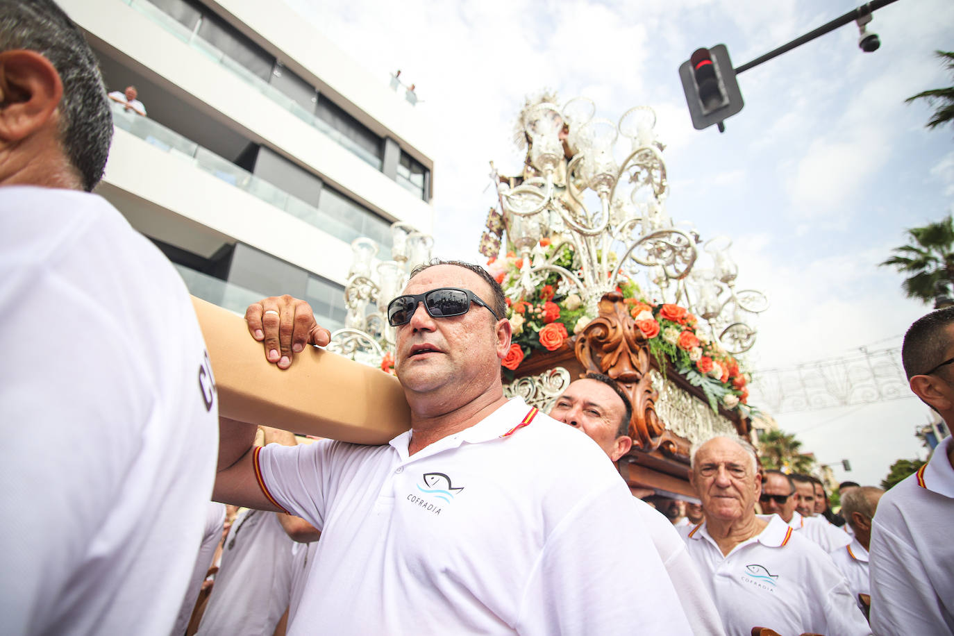 Procesión marítima de la Virgen del Carmen en Lo Pagán, en imágenes