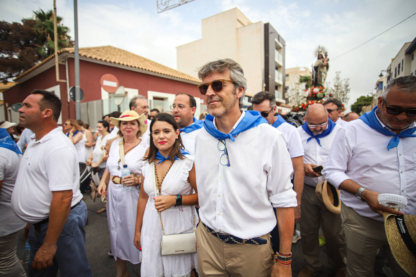 Procesión marítima de la Virgen del Carmen en Lo Pagán, en imágenes