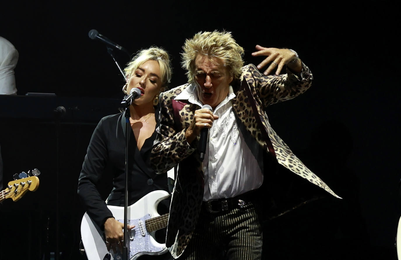 Las imágenes del concierto de Rod Stewart en Murcia