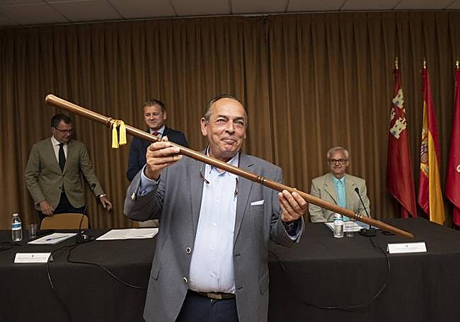 El pedáneo de Zarandona, Francisco José Esteban.