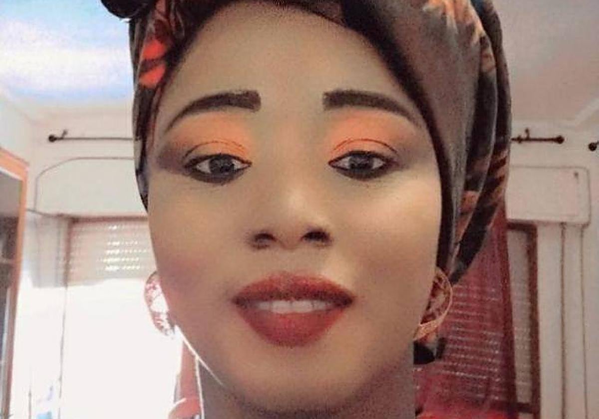 Astou, la mujer embarazada que ha sido atropellada.