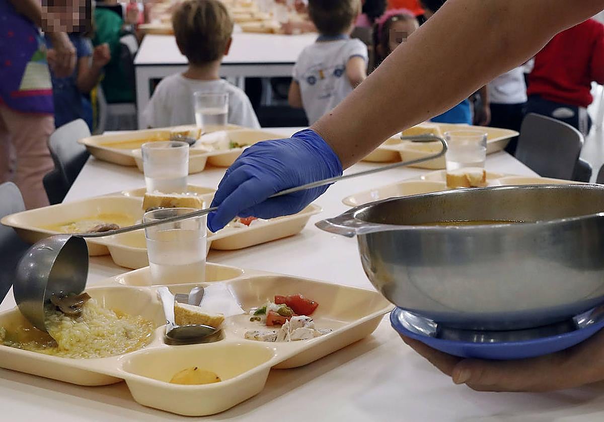 Un comedor escolar, en una imagen de archivo.