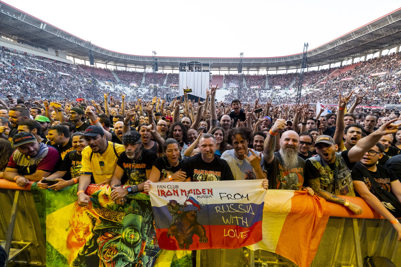 Las imágenes del concierto de Iron Maiden en Murcia