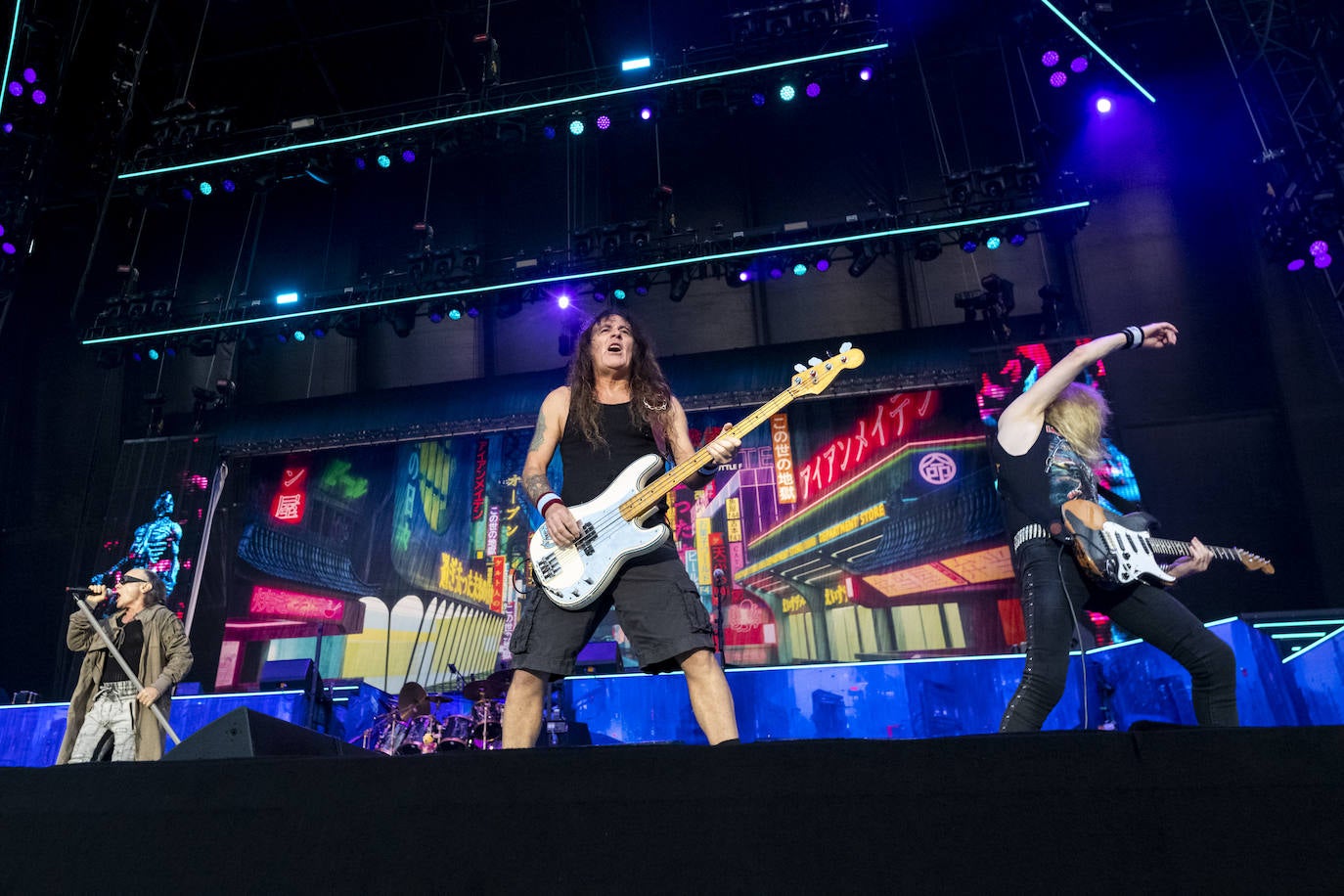 Las imágenes del concierto de Iron Maiden en Murcia