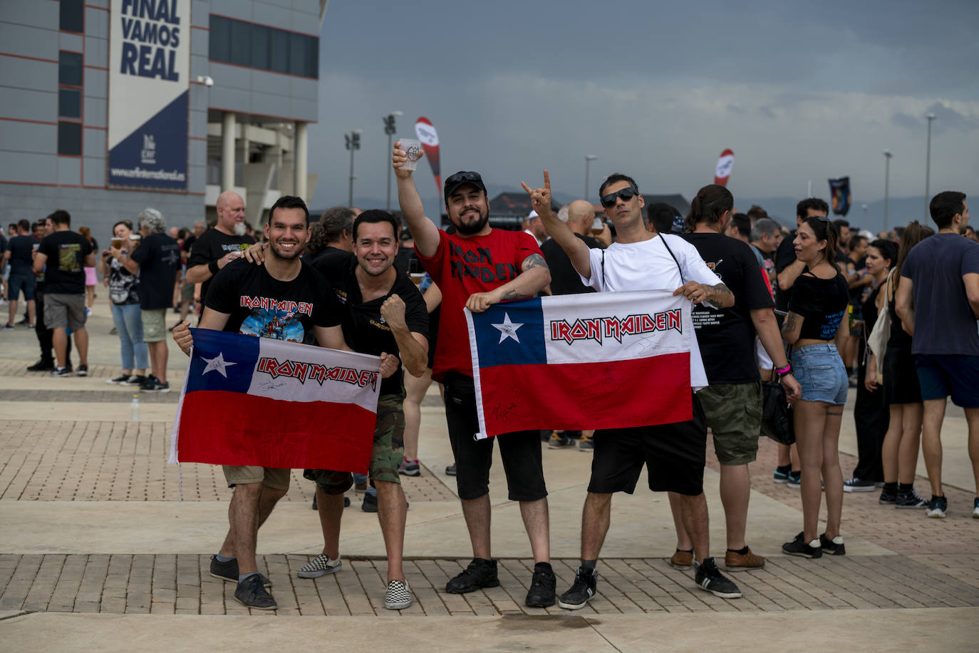 Las imágenes del concierto de Iron Maiden en Murcia