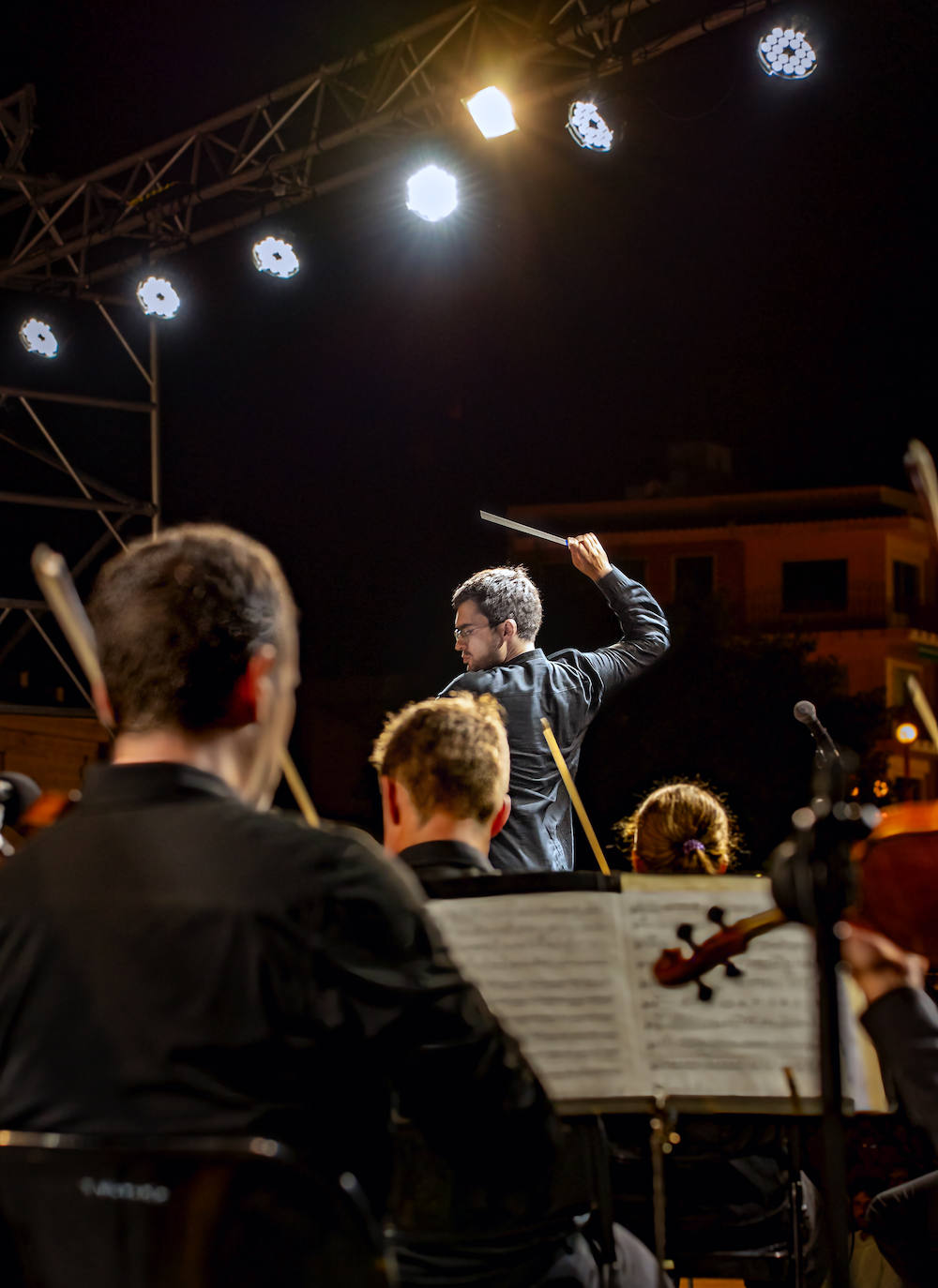 El concierto de la Orquesta Sinfónica en Blanca, en imágenes