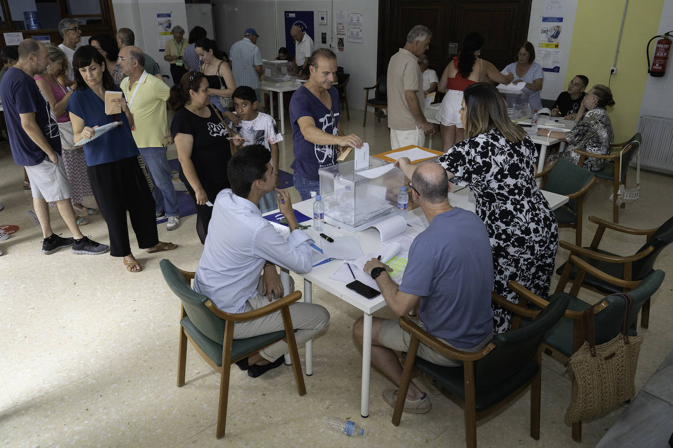 El domingo electoral en la Región de Murcia, en imágenes