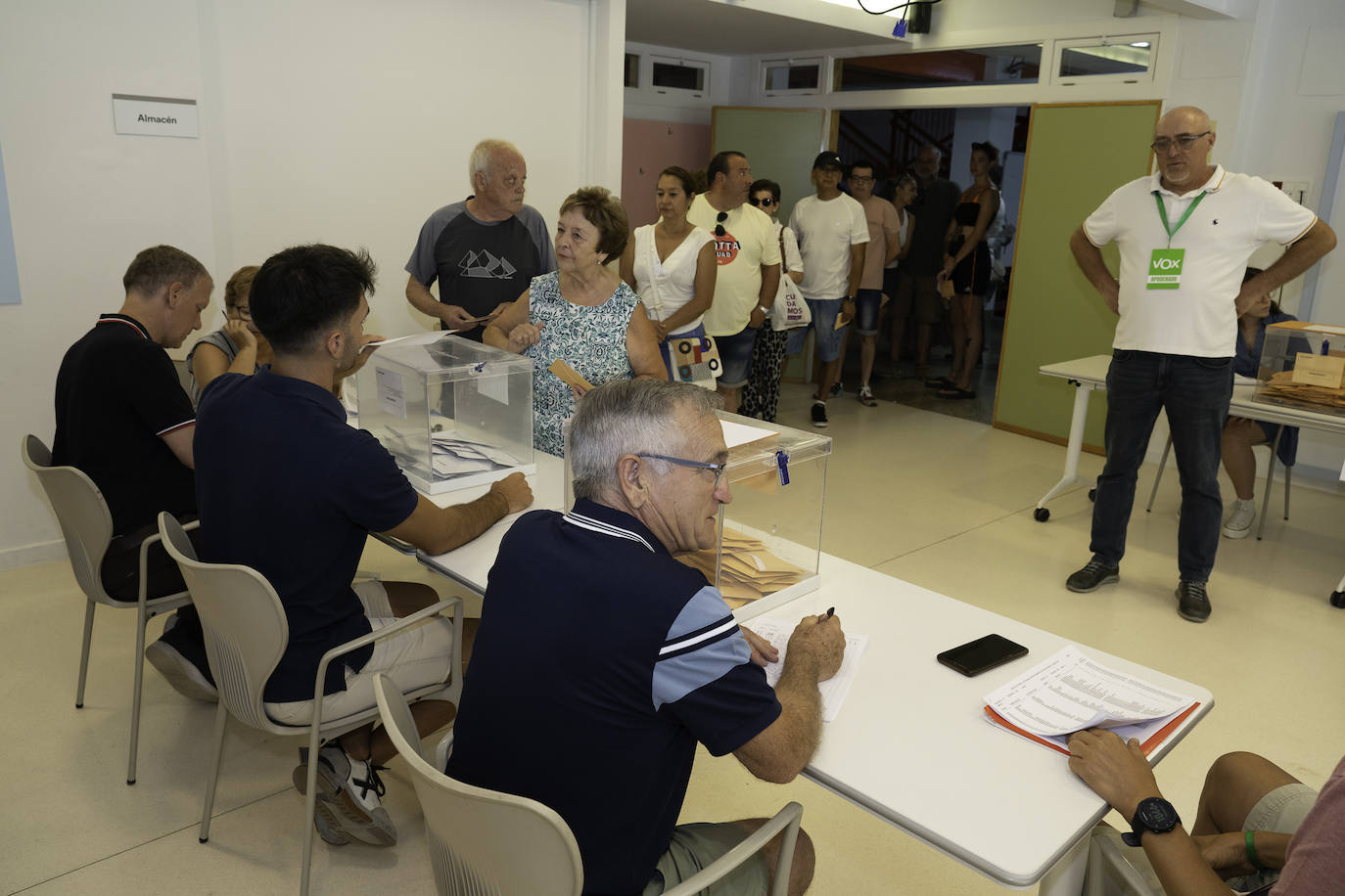 El domingo electoral en la Región de Murcia, en imágenes