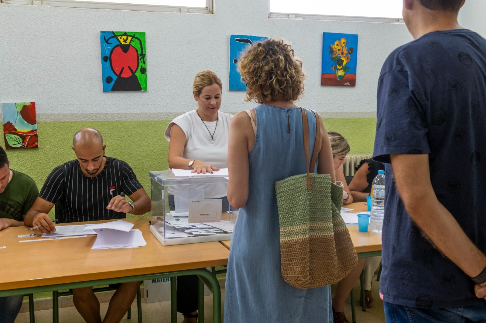 El domingo electoral en la Región de Murcia, en imágenes