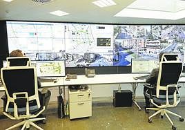 Centro de operaciones y mando de control de la ciudad, que se beneficiará del nuevo escudo.