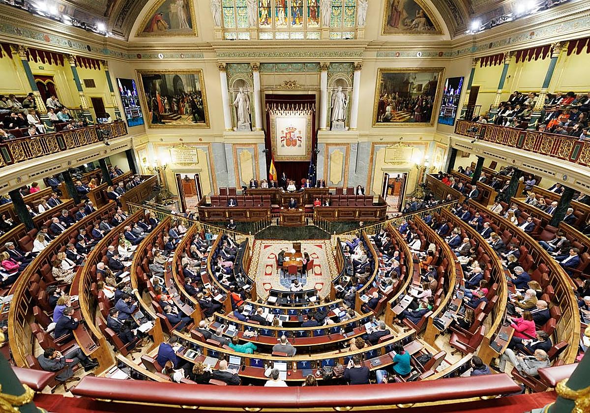 Imagen de archivo del Congreso de los Diputados.