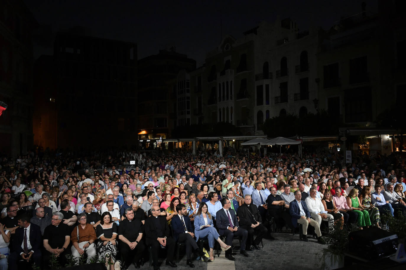 Las imágenes del concierto por la Catedral de Murcia